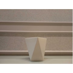 Vaso Versálito Moderno Pequeno - Branco - Modelo: Floripa