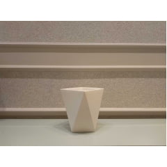 Vaso Versálito Moderno Pequeno - Branco - Modelo: Floripa